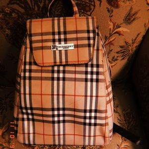 Authentic Burberry backpack (small size)